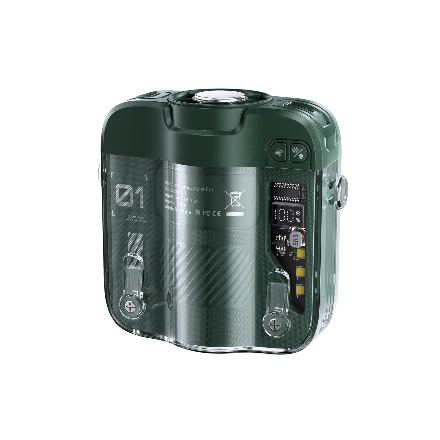 Unisex tragbarer Ventilator Brehn