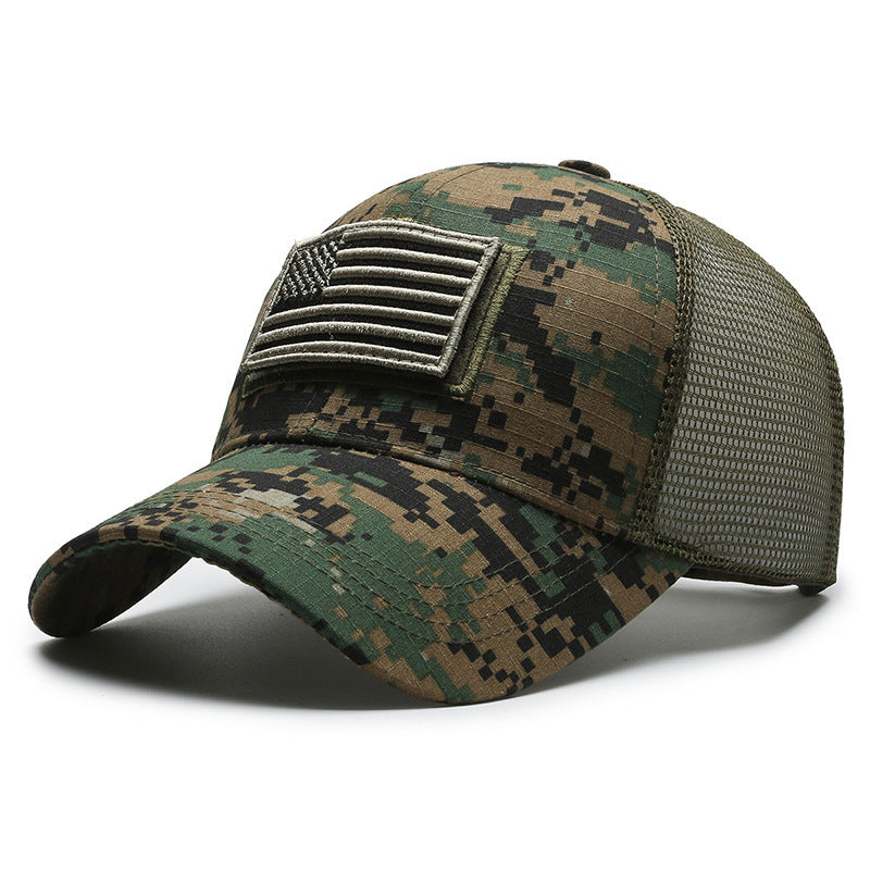 Herren Tactical Trucker Cap Brehn