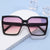 Damen Oversized Sonnenbrille mit modernem Schildpatt-Design Brehn