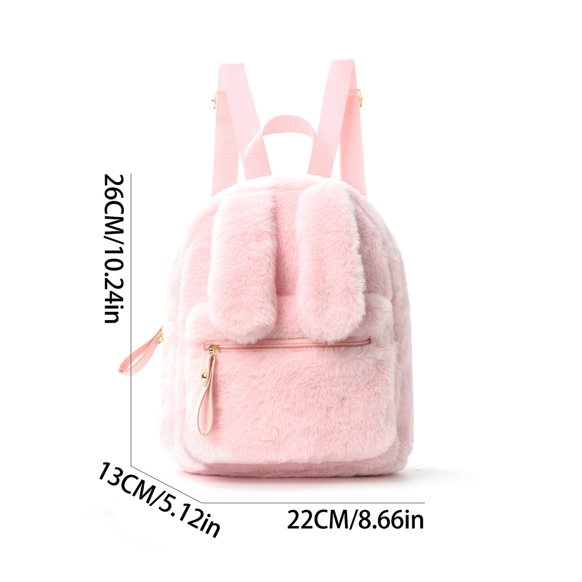 Plüsch Rucksack mit Ohren-Design Brehn