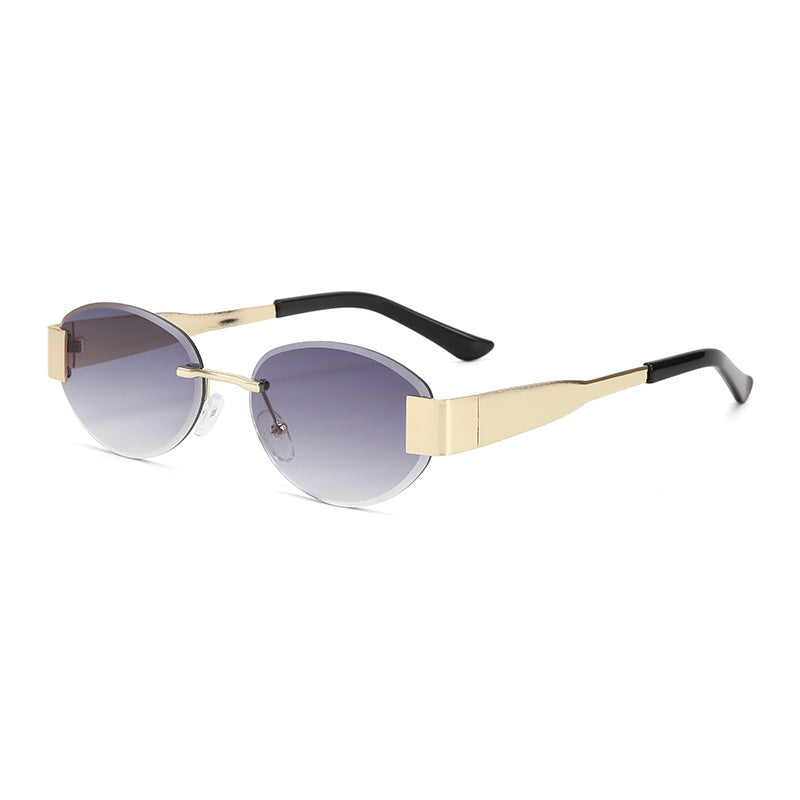 Damen glamouröse Sonnenbrille mit klarem, elegantem Rahmen und schützendem UV-Filter Brehn