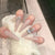 Rhinestone-beschichtetes Stiletto-Nagelkunst-Set Brehn