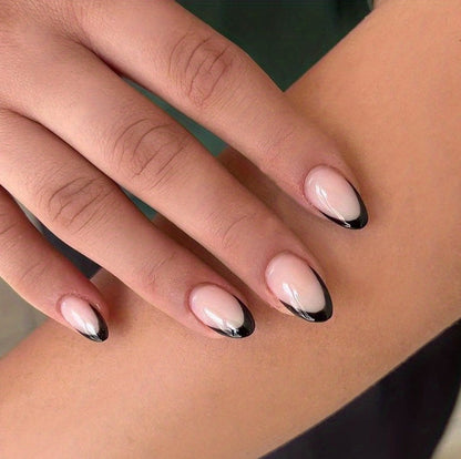 Elegante französische Spitzen-Acryl-Nagelverstärkungen Brehn 1789915301