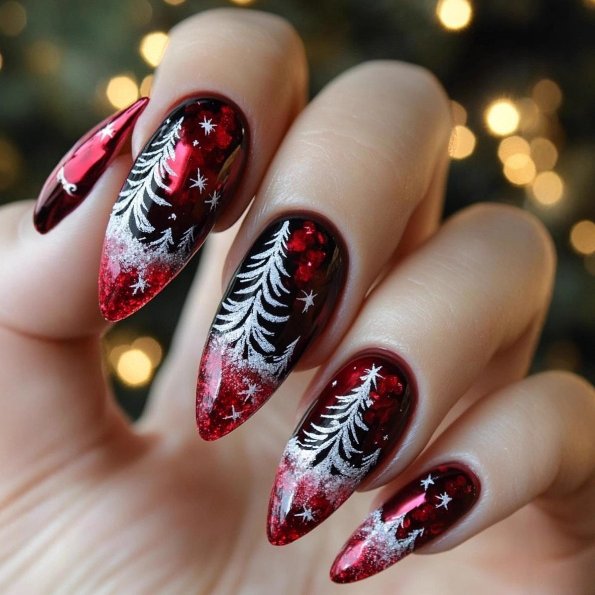 Festliche Nagelkunst Brehn