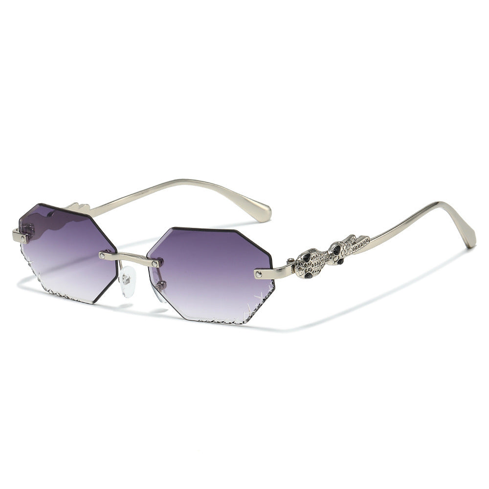 Modebewusste Statement-Hexagon-Sonnenbrille Brehn