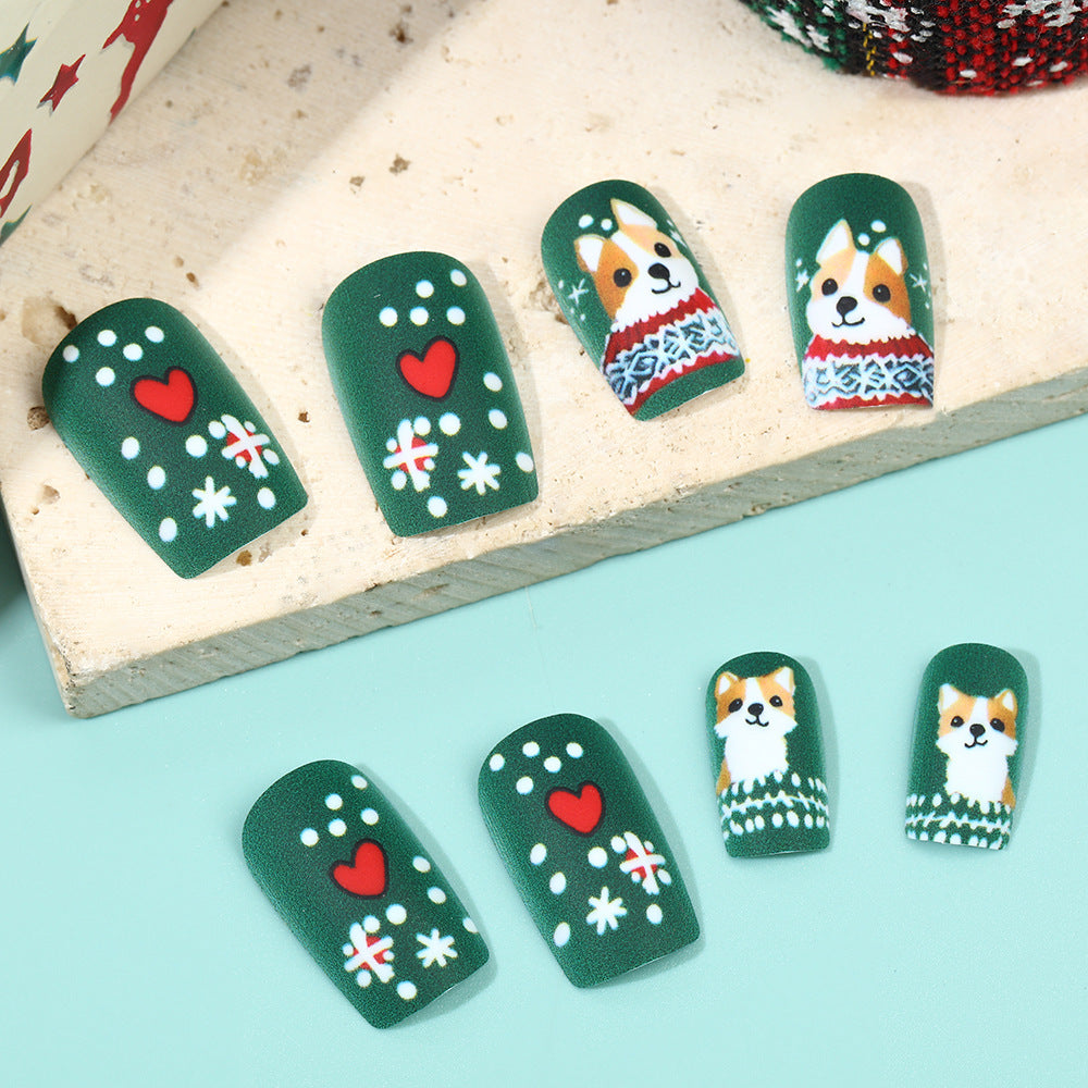 Kreative Weihnachtskunstnägel Brehn