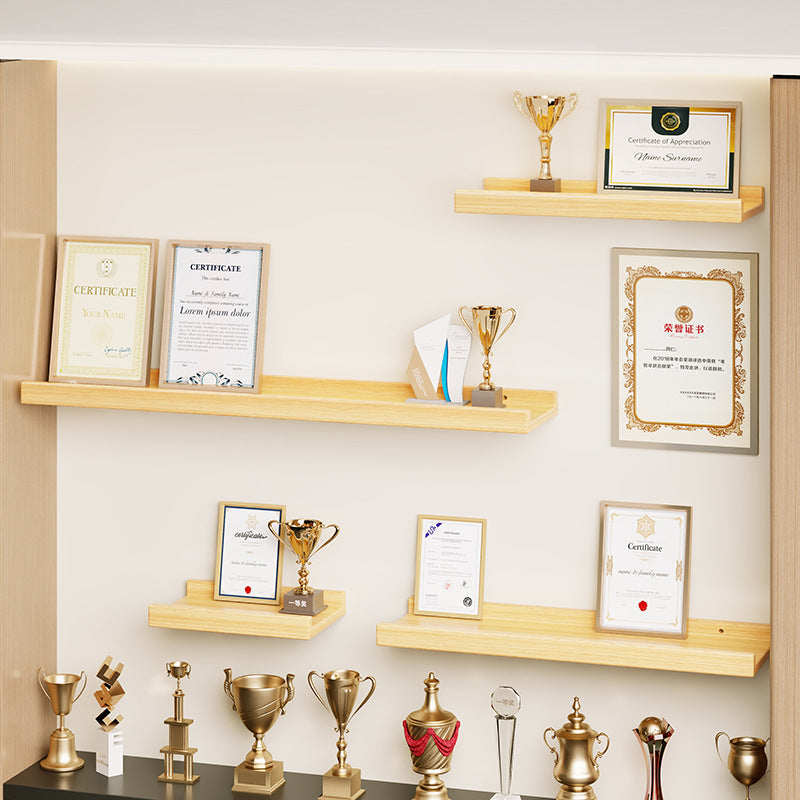 Wandmontierte Schwimmende Display-Regal Lackiertes Hochglanz-MDF