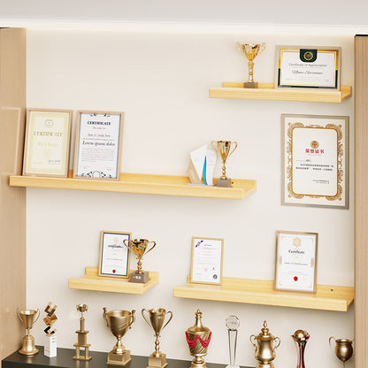 Wandmontierte Schwimmende Display-Regal Lackiertes Hochglanz-MDF