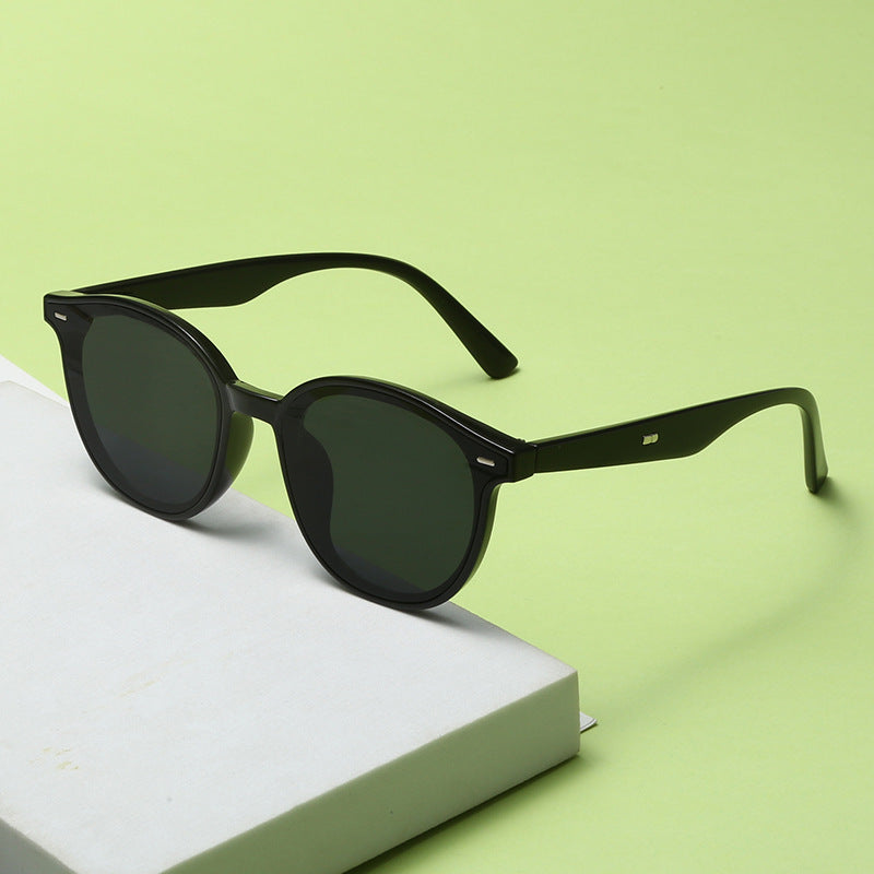 Damen Modische Sonnenbrille mit trendigem, rundem Rahmen und UV-Schutz Brehn