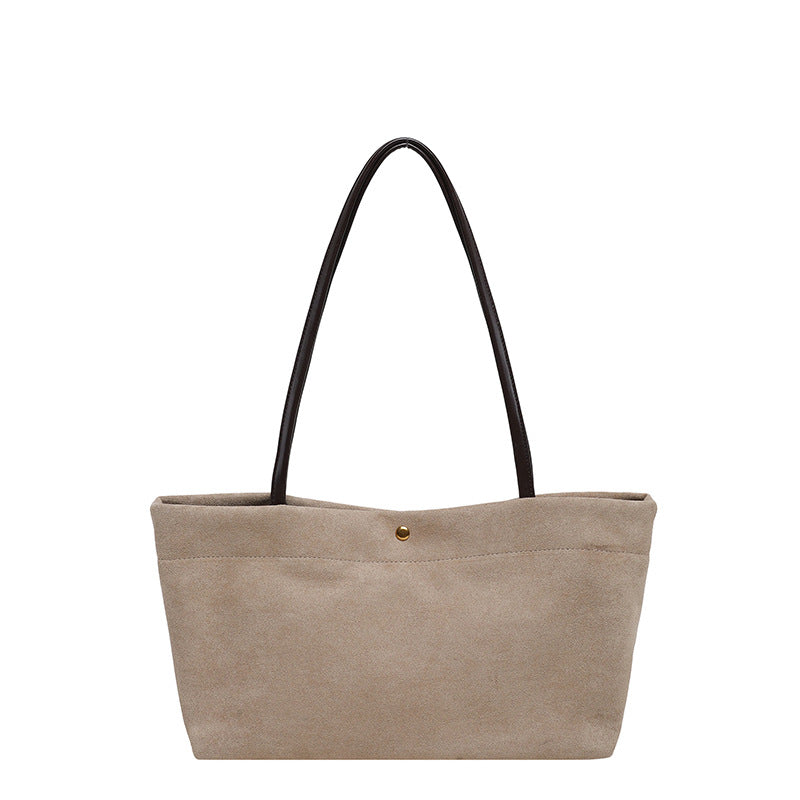 Wildleder Schulter Tote Bag Brehn