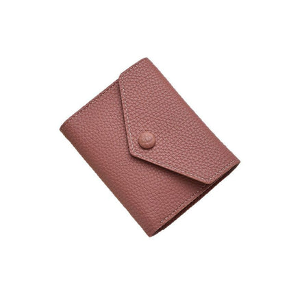 Strukturiertes Leder Kartenhalter Wallet