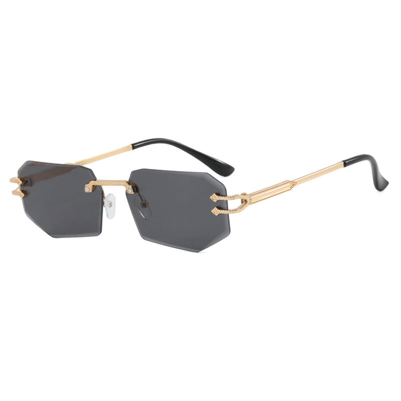 Damen geometrische Fashion-Sonnenbrille Brehn