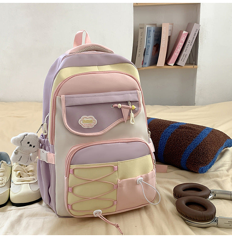 Multifunktionaler lässiger Schulrucksack
