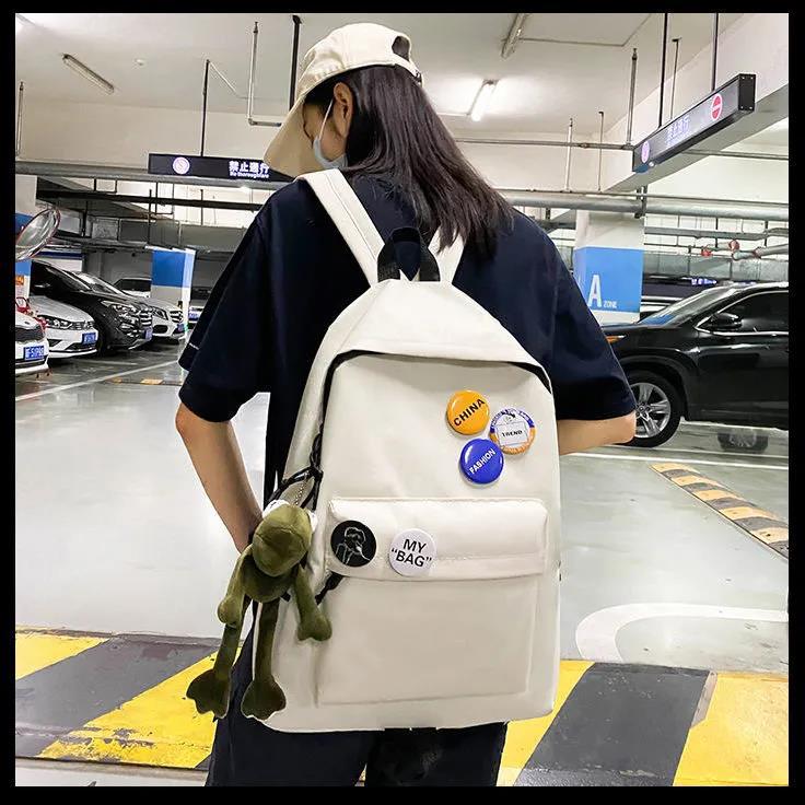 Lässiger Canvas-Rucksack Brehn