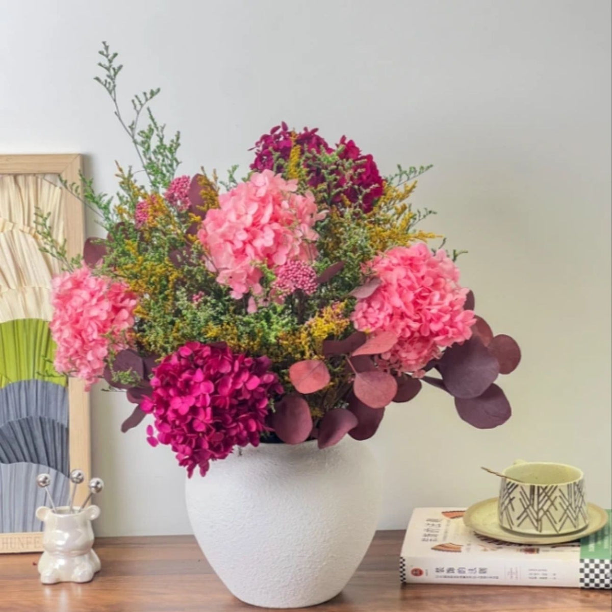 Premium Künstliches Blumengesteck