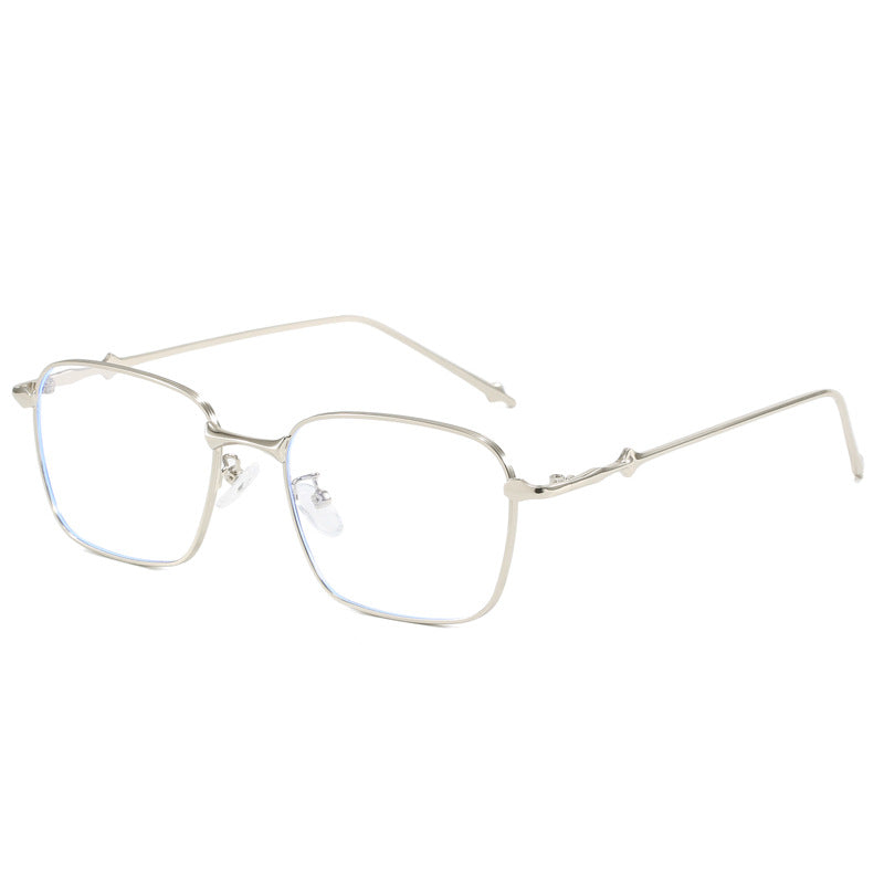 Damen elegante quadratische Sonnenbrille mit hochwertigem Metallrahmen Brehn