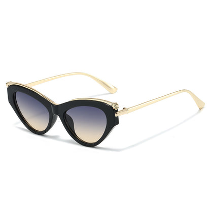Glamouröse Cat-Eye-Sonnenbrillen mit verlaufenden Gläsern Brehn