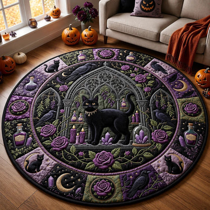 Halloween-inspirierter dekorativer Teppich