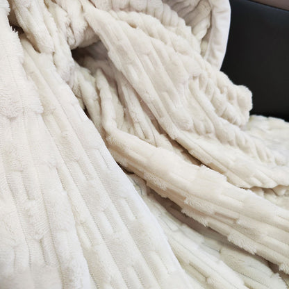 Damen luxuriöse Mikrofaser-Kuscheldecke Brehn