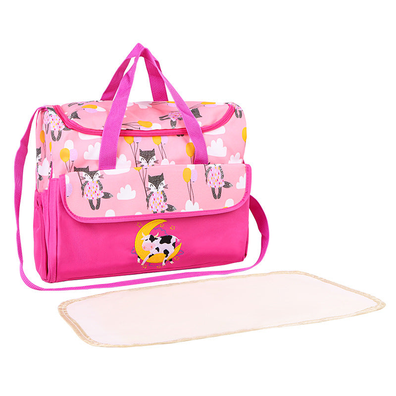 Multifunktionale Wickeltasche mit Integrierter Wickelauflage Brehn