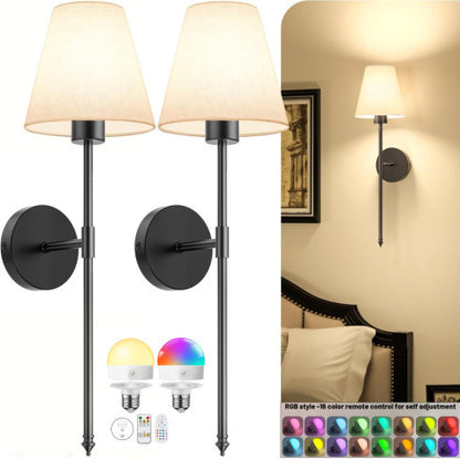 Moderne Fernbedienung Wandlampe