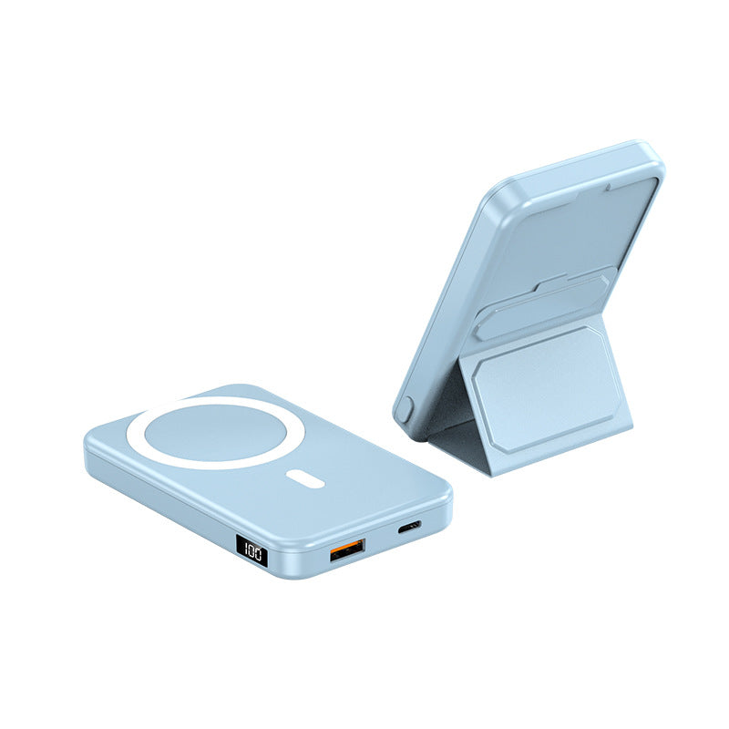 Tragbare Powerbank mit Integriertem Standfuß und Lcd-Anzeige Brehn