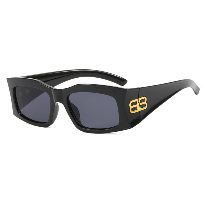 Damen modische Sonnenbrille mit kantigem Rahmen und Polarisierten Gläsern Brehn