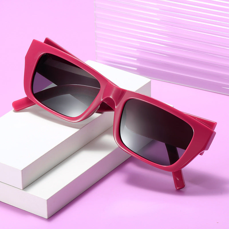 Damen modische rechteckige Sonnenbrille im innovativen Design Brehn