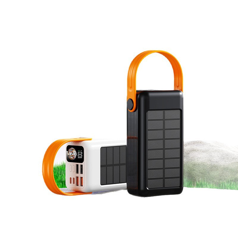 Tragbare Solar-Powerbank mit Multifunktionalen Ladeoptionen Brehn