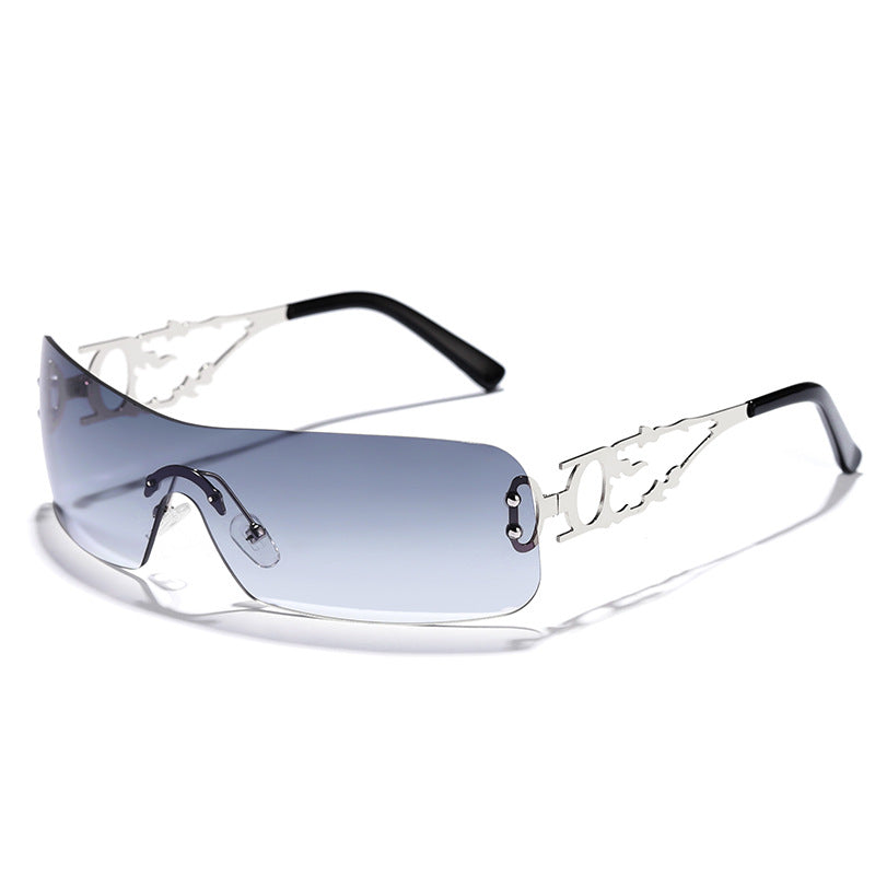 Damen modische Sportsonnenbrille mit innovativem Design und UV-Schutz Brehn
