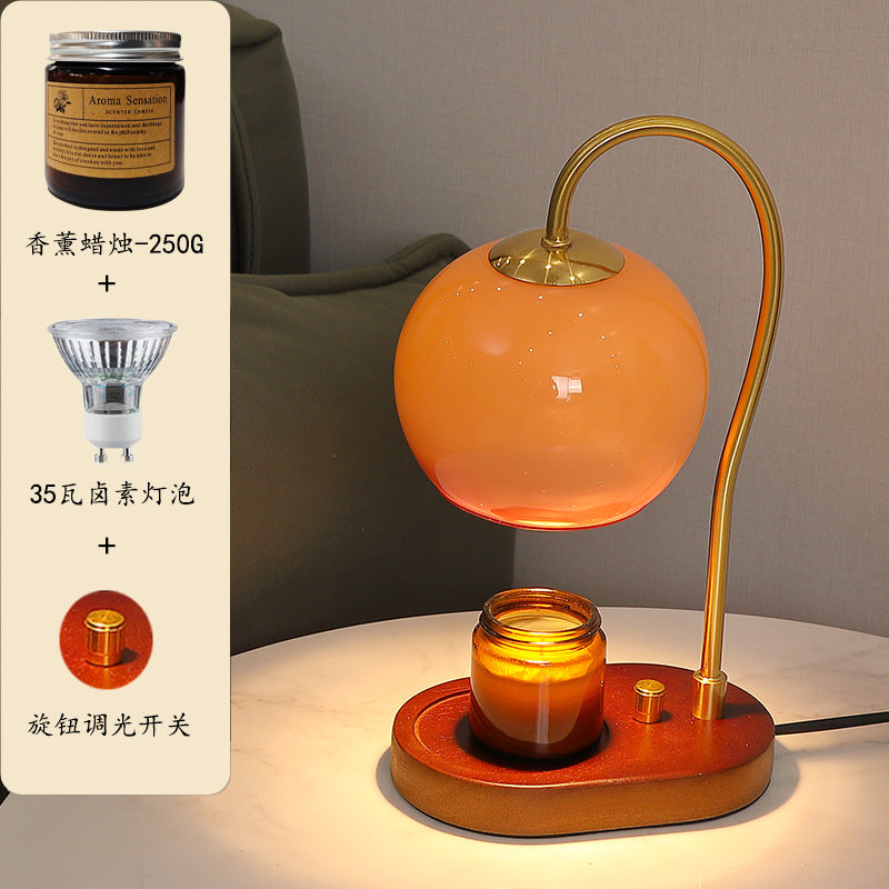 Künstlerische Glas Tischlampe