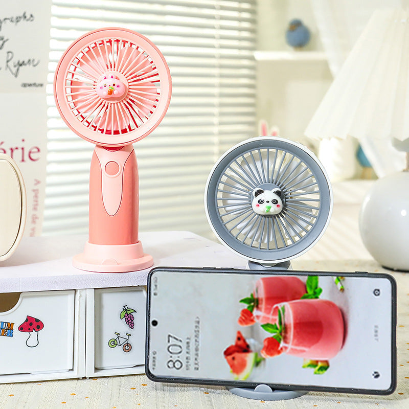 Damen Tragbarer Handventilator mit Süßen Designs Brehn