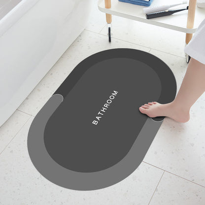 Ultra-absorbierende Badezimmermatte