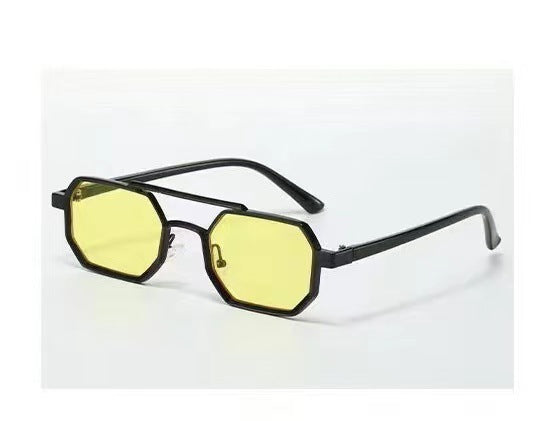 Damen geometrische Sonnenbrille mit einzigartigem Design Brehn