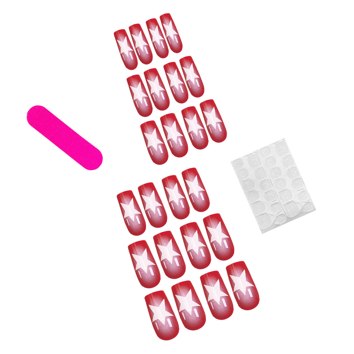 Kreative Nail Art mit Sternen-Motiv Brehn
