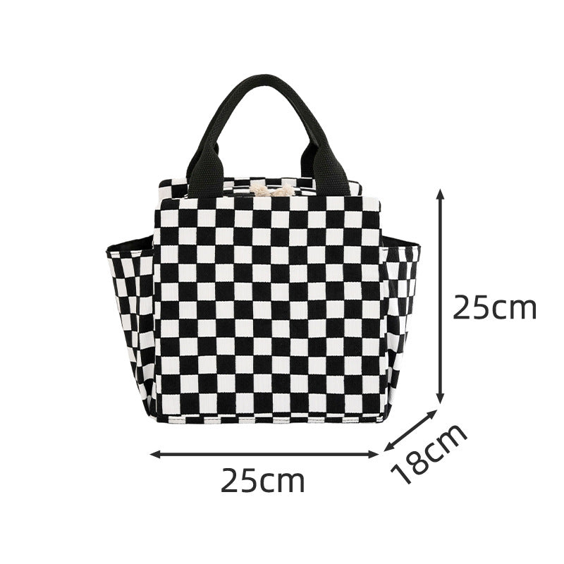 Isolierte Herzprint-Lunch-Tasche Brehn