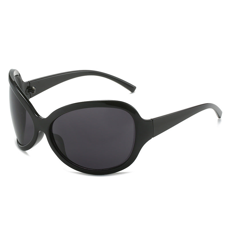 Stylische Übergroße Schild Sonnenbrille Brehn 1787812453
