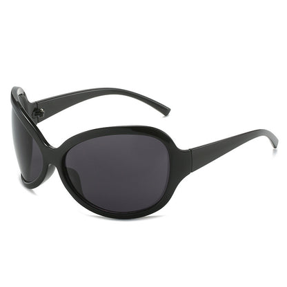 Stylische Übergroße Schild Sonnenbrille Brehn 1787812453