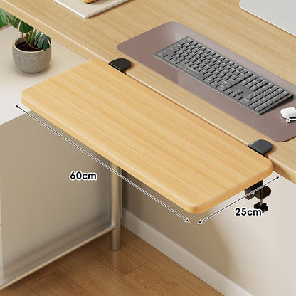 Unter-Tisch Gleitschienen-Tastaturablage und Schreibtischverlängerung mit sanfter Gleitmontage