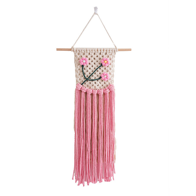 Makramee Floral Wandbehang Dekor Brehn