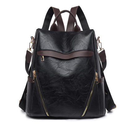 Multifunktionaler Leder Rucksack Brehn