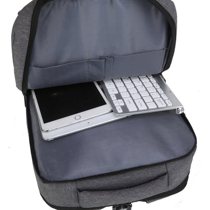 Slim Multi-Compartment Laptop Rucksack Brehn