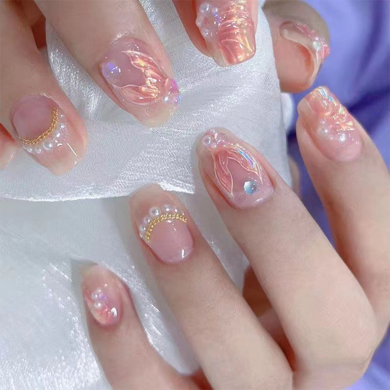 Künstlerisches Floral Nail Art Set Brehn