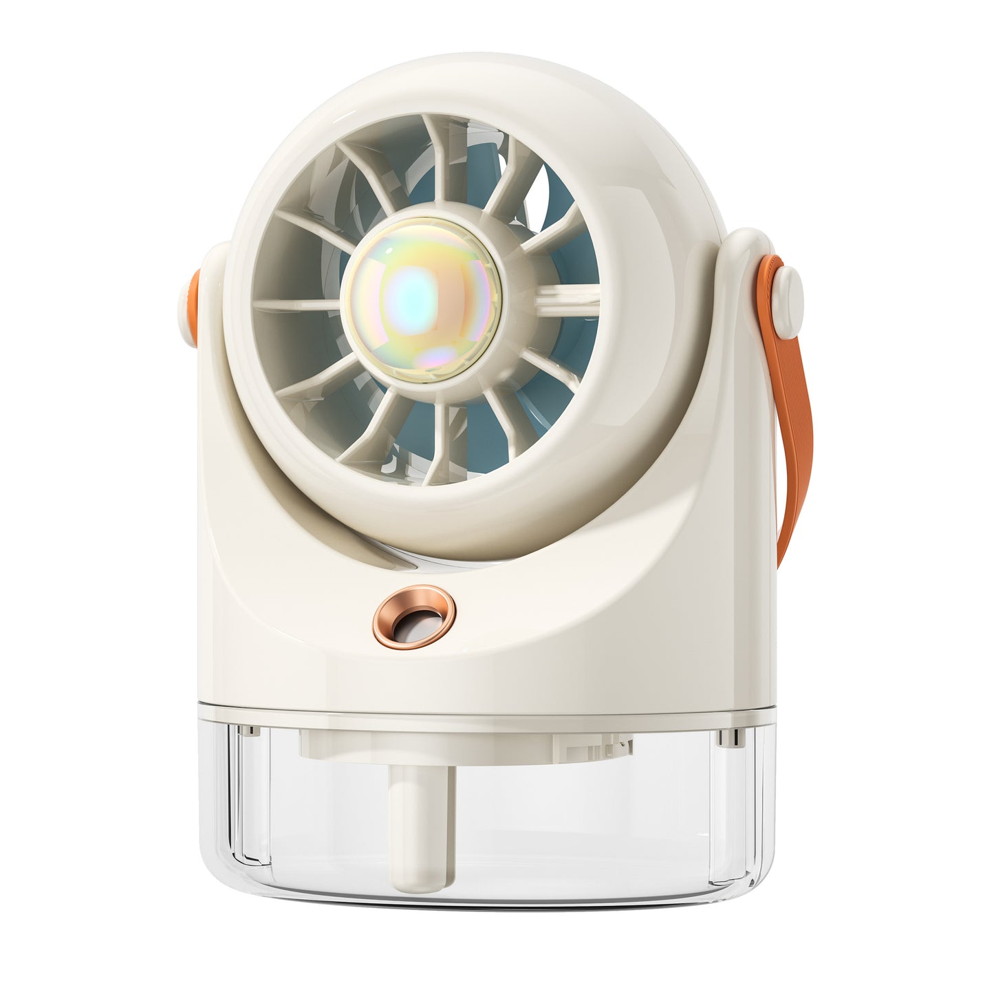 Damen tragbarer Mini-Lüfter mit LED-Beleuchtung Brehn