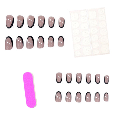 Glitzernde Ombre Stiletto Nagelverlängerungen Brehn
