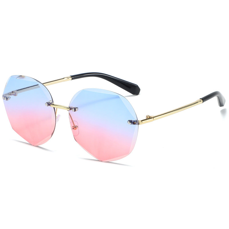 Oversized geometrische Mode-Sonnenbrille