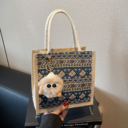 Bohemian-inspirierte Textur Tote Tasche