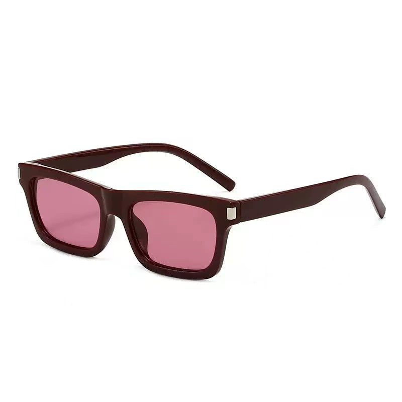 Herren Modern Rechteckige Sonnenbrille Brehn