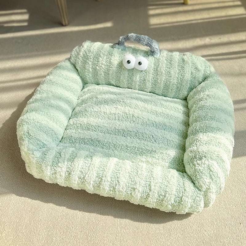 Gemütliches Plüsch-Hundebett