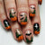 Kunstnagelset mit Halloween-Motiv Brehn